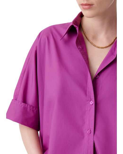 Vanessa Bruno Purple Bobby Shirt