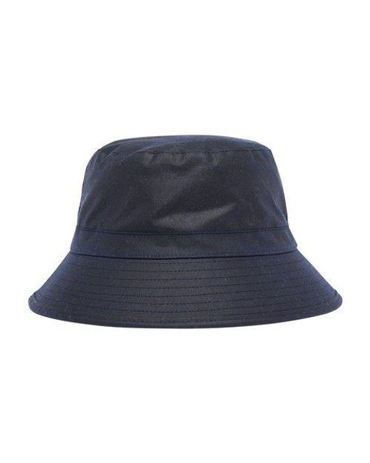 Chloé Barbour Bucket Hat in Blue | Lyst