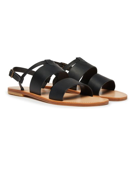 Sessun Black Olympe Sandals
