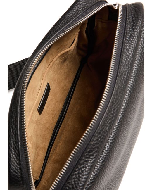 Loewe Black Xs Pebble Messenger Bag for men