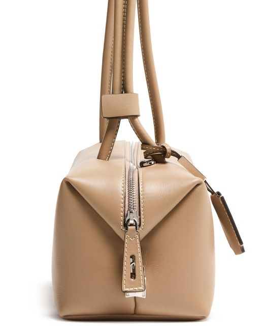 Max Mara Natural Schultertasche Holdall Mit Kordelzug