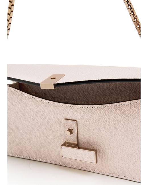 Valextra Natural Iside Pouch With Chain