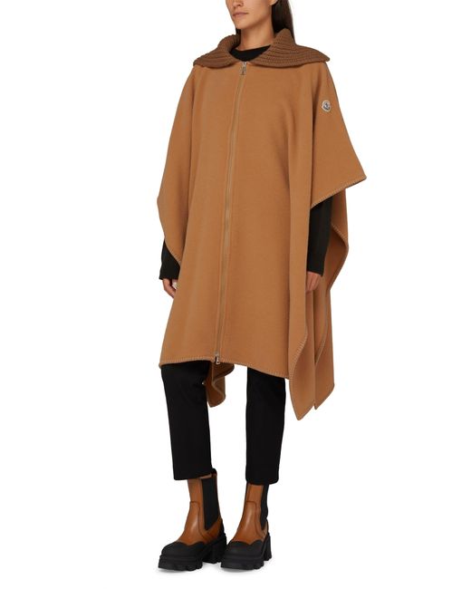 Moncler Brown Cape