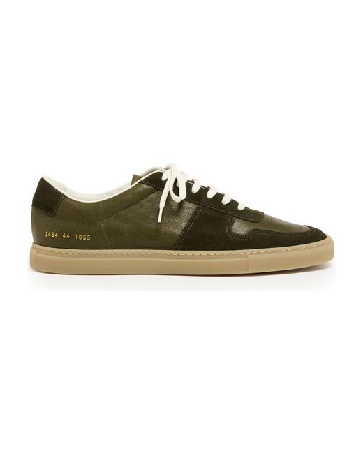 Common Projects Green Bball Duo Slim Sneakers for men