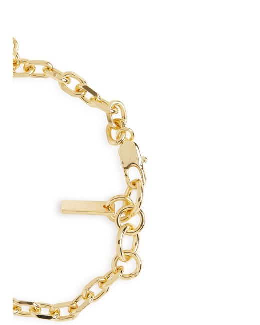Marc Jacobs Metallic Daisy Charm-Armband