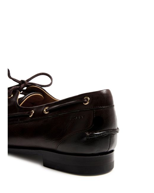 Bally Black Loafer Plume