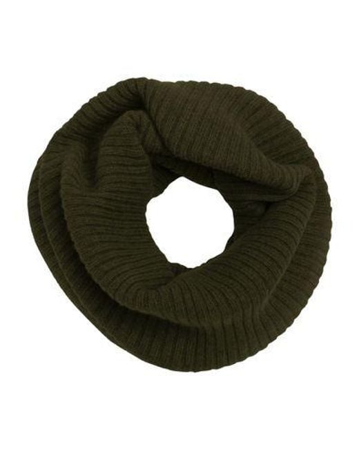 Bompard Green Andréa Ribbed Cashmere Neck Warmer
