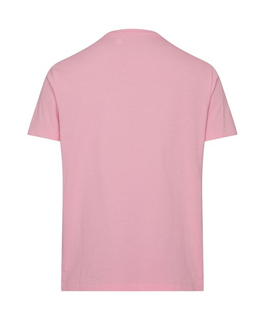 Polo Ralph Lauren Pink Short-Sleeved T-Shirt With Logo for men