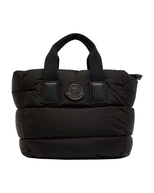 Moncler Black Mini Caradoc Tote Bag