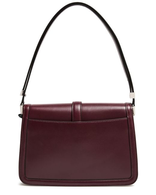 Max Mara Purple Schultertasche Bianca