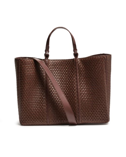 Jacquemus Brown Die Horizontale Marino Shopper-Tasche