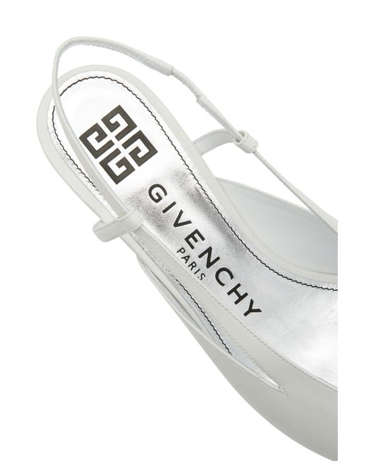 givenchy white pumps