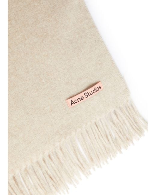 Acne Natural Oversized Scarf