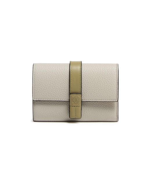 Loewe Natural Small Soft Calf Leather Upright Wallet