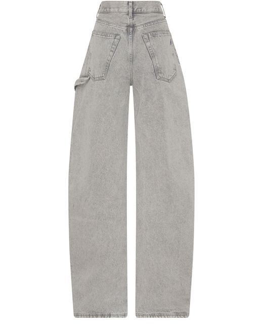 The Attico Gray Effie Long Pants