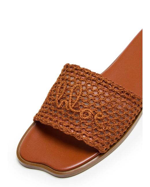 Mules Soleil Chloé en coloris Brown