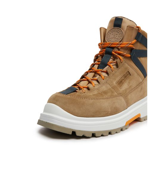 Canada Goose Brown Journey Boots for men