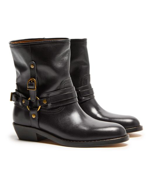 Isabel Marant Brown Ildred Ankle Boots