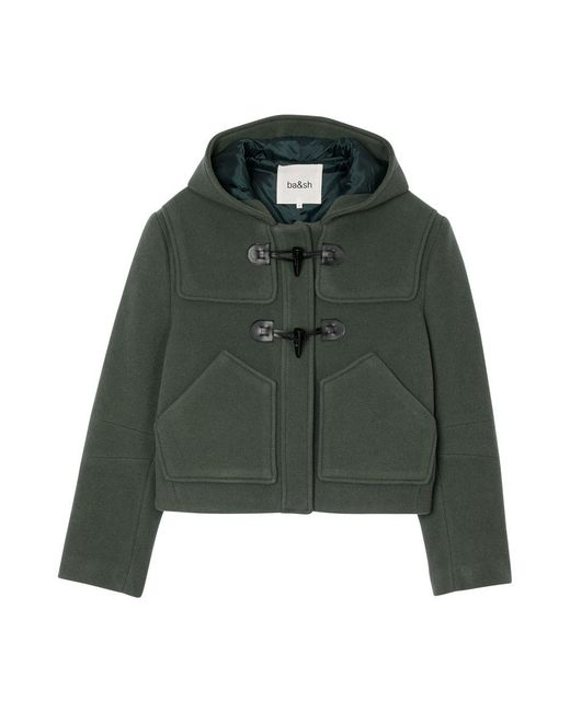 Manteau Paimee Ba&sh en coloris Green