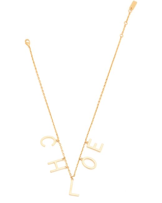 Collier Chloé Chloé en coloris Metallic