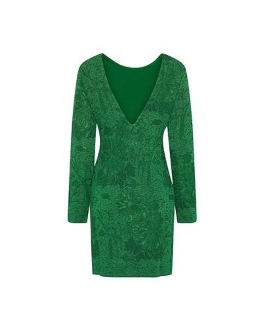 Givenchy Green Short Halter Dress