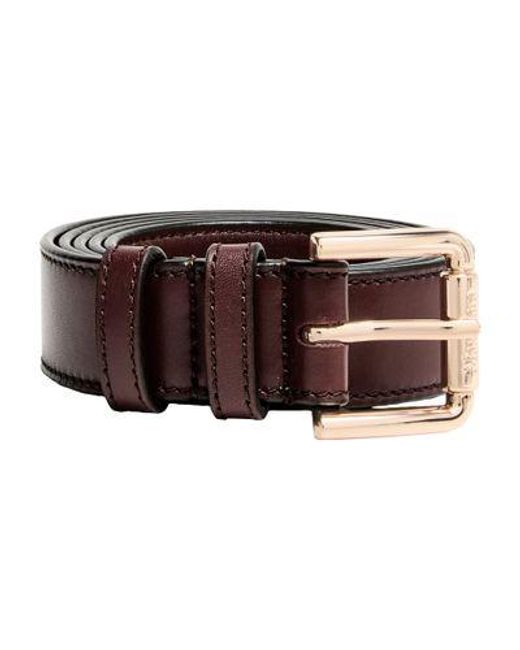 Max Mara Brown New Buckle Belt