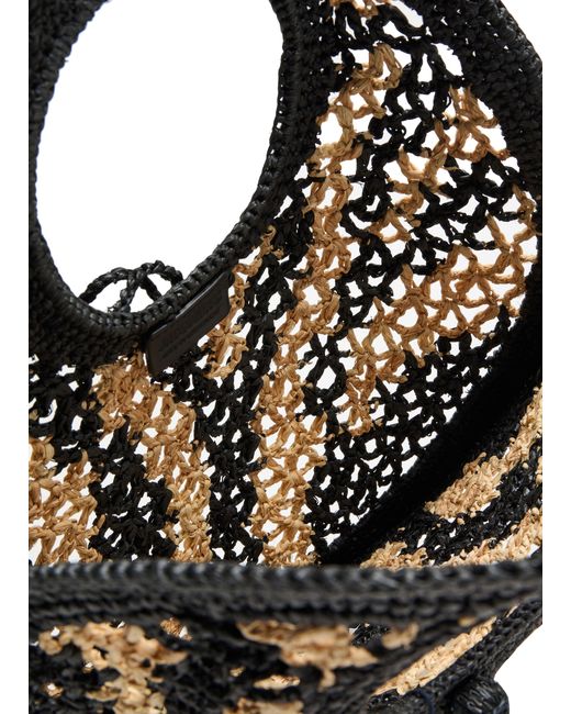 Jacquemus Black Tasche Le Petit Rond Spiaggia