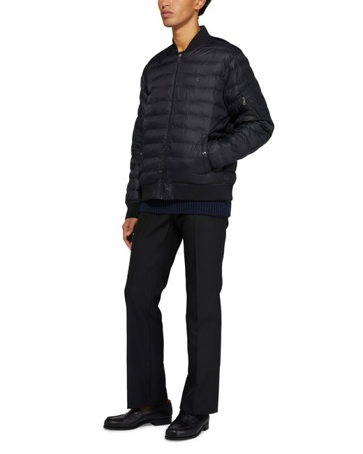 Polo Ralph Lauren Black Water Repellent Terra Aviator Jacket for men