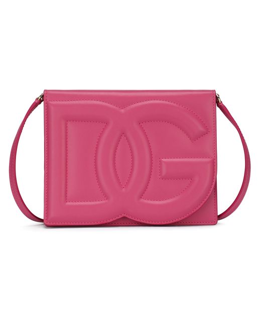 Dolce & Gabbana Pink Umhängetasche DG Logo Bag