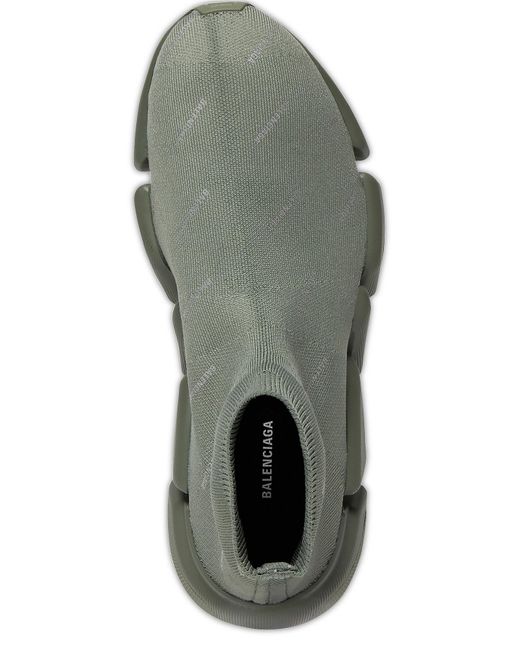 Balenciaga Speed 2.0 Recycled Knit Sneakers Reflective Allover