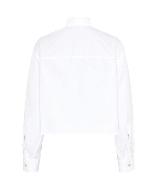 Versace White Freizeithemd