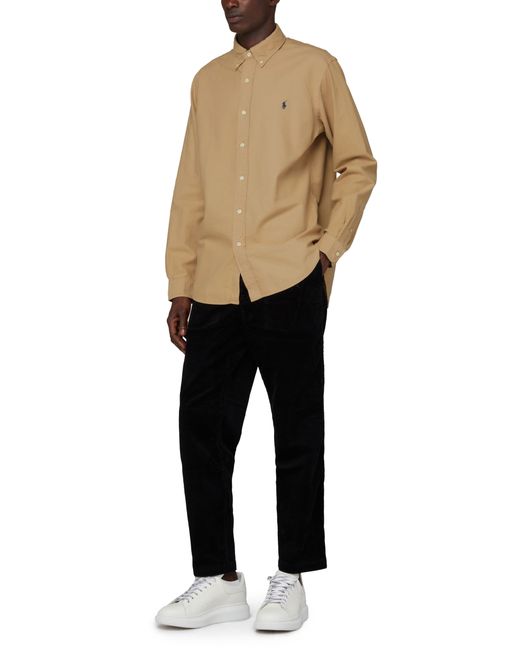 Polo Ralph Lauren Natural Slim Fit Oxford Shirt for men