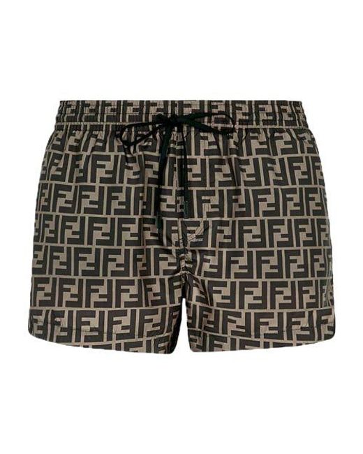 Fendi store beach shorts
