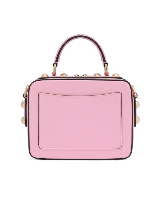 Dolce & Gabbana Pink Tasche 3.5 aus Kalbsleder