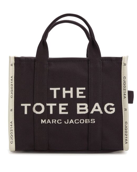 Marc Jacobs Black Jacquard-Einkaufstasche
