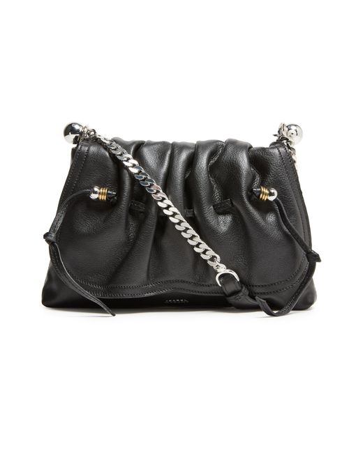 Isabel Marant Black Bolton Pouch Bag