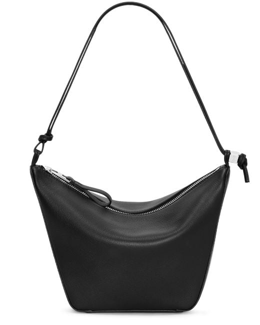 Loewe Black Hammock Mini Hobo Bag