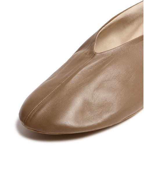 The Row Brown Slippers Stella