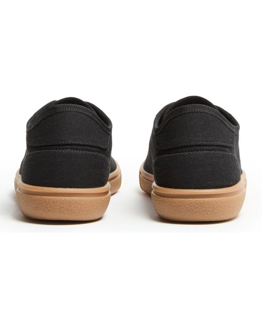 The Row Black Canvas-Sneakers