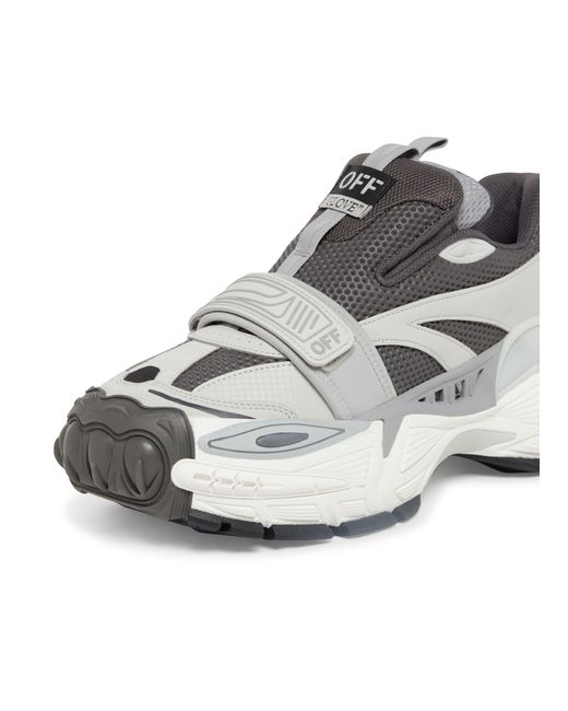 Off-White c/o Virgil Abloh Gray Glove Slip On Sneakers for men