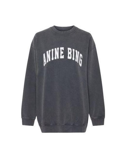 Anine Bing Blue Tyler Sweatshirt