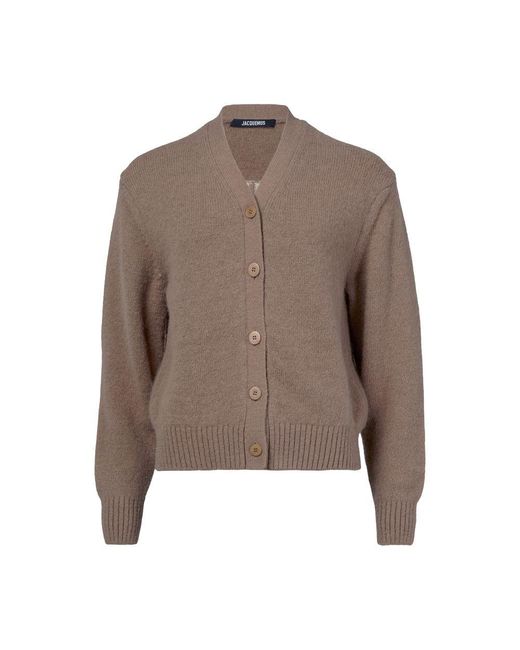 Jacquemus Brown Cardigan Von