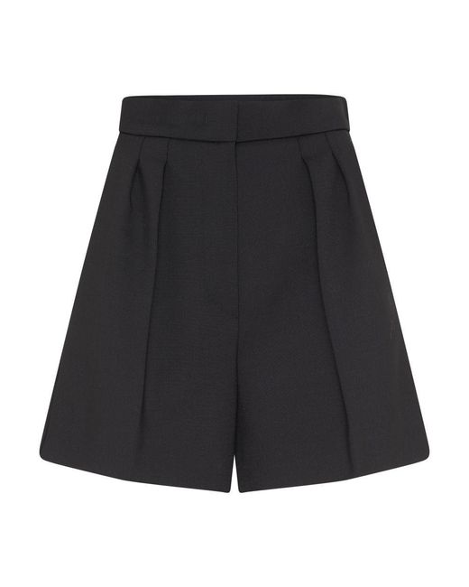 Max Mara Black Zic Shorts