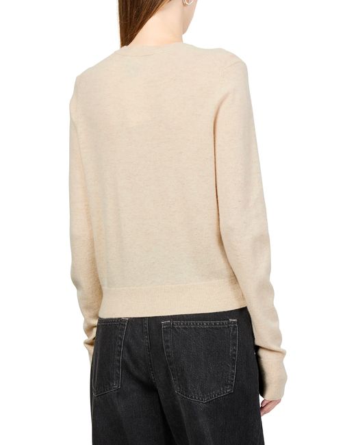 Acne Natural Wool Cardigan