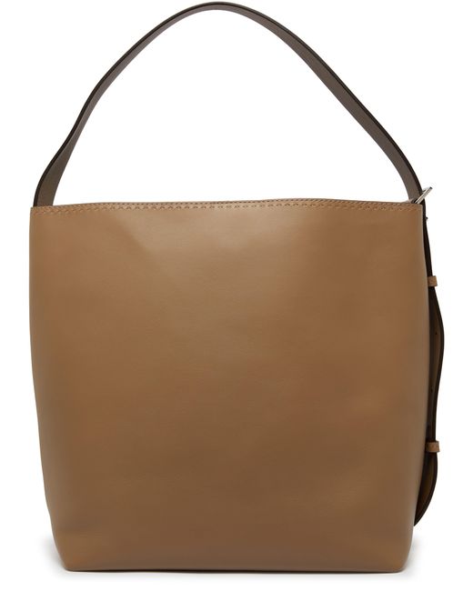 Max Mara Brown Bucket Bag Archetipo