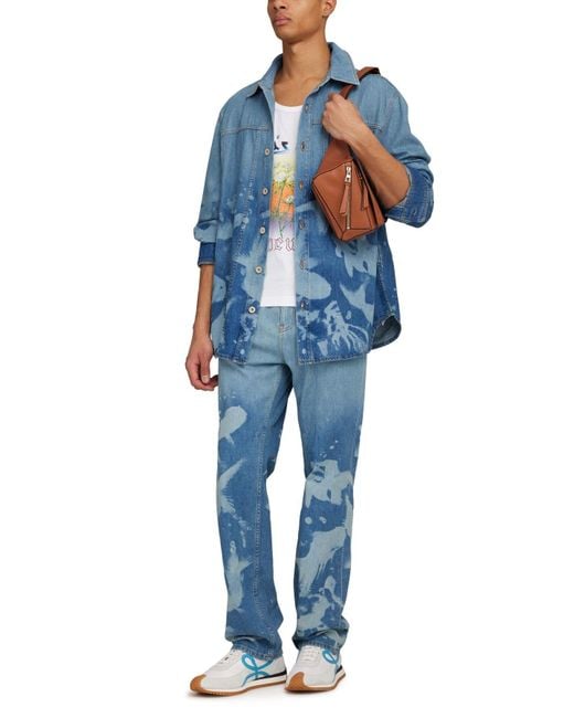 Loewe Fish Jeans in Blue for Men | Lyst