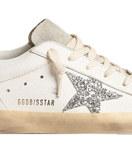 Golden Goose Super-star Classic With Spur Sneakers in Metallic | Lyst