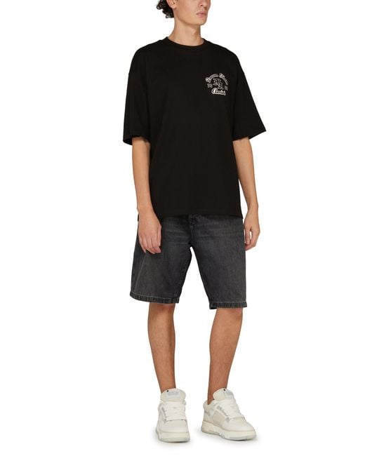 Amiri Oversized T-Shirt Team in Black für Herren