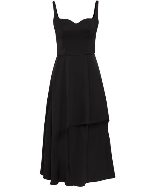 Alexander McQueen Black Midi Dress