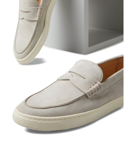 Brunello Cucinelli White Loafers for men
